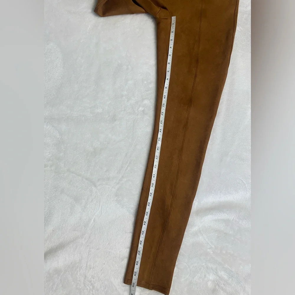 SPANX Faux Suede High-Waisted Leggings - Picture 11 of 12